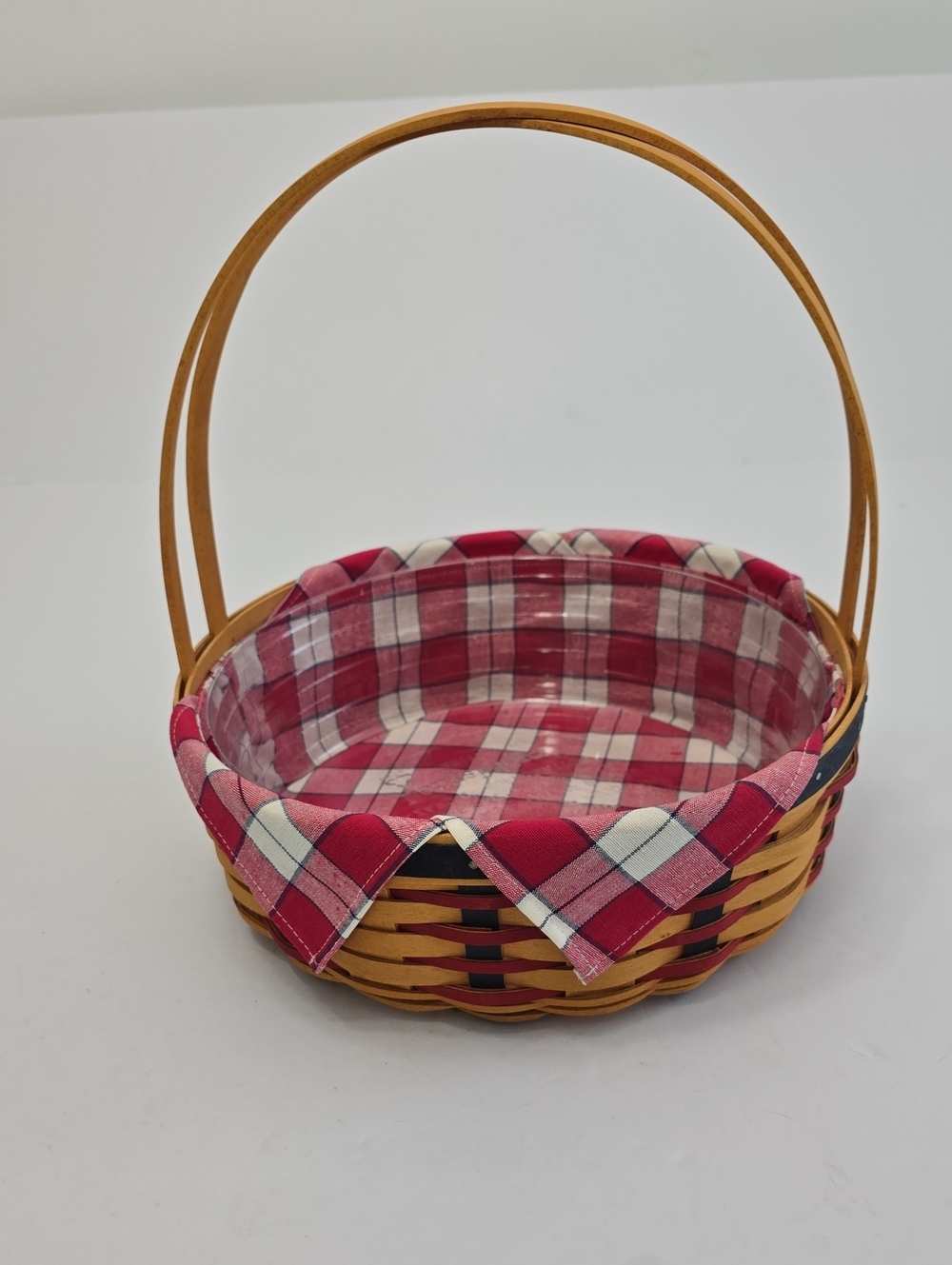 Longaberger 2002  All American Casserole Basket With Liner Protector